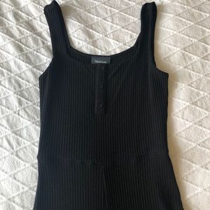 Modcloth Black Halter Jumpsuit - image 1